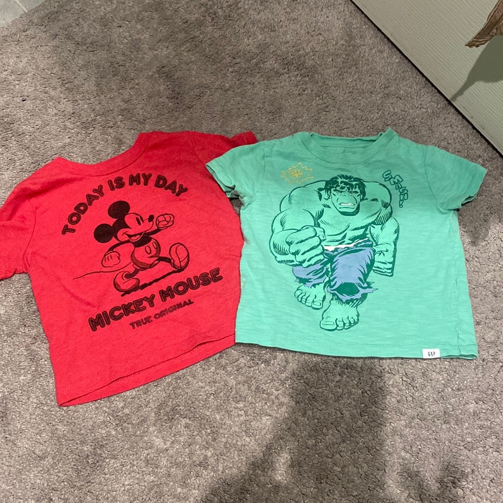 Disney boy shirts